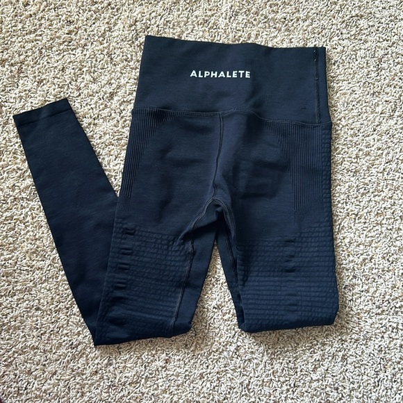 *Like New* Alphalete Black Leggings (S) - Picture 2 of 3